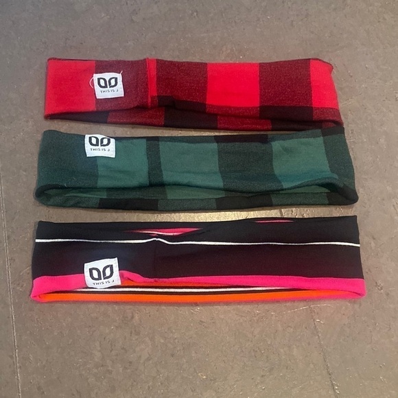 LOT of 3 This is J headbands - Picture 1 of 2
